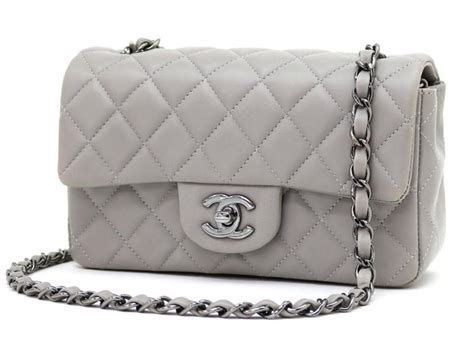 gray chanel bag|chanel small sling bag.